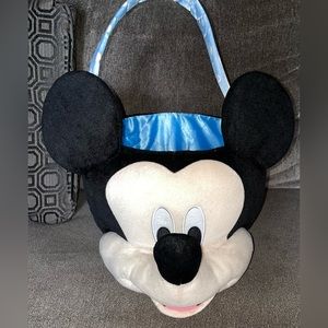 NWOT Disney Mickey Mouse Plush basket